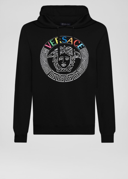 Versace Medusa Logo Hoodie Herr - 032158VIN